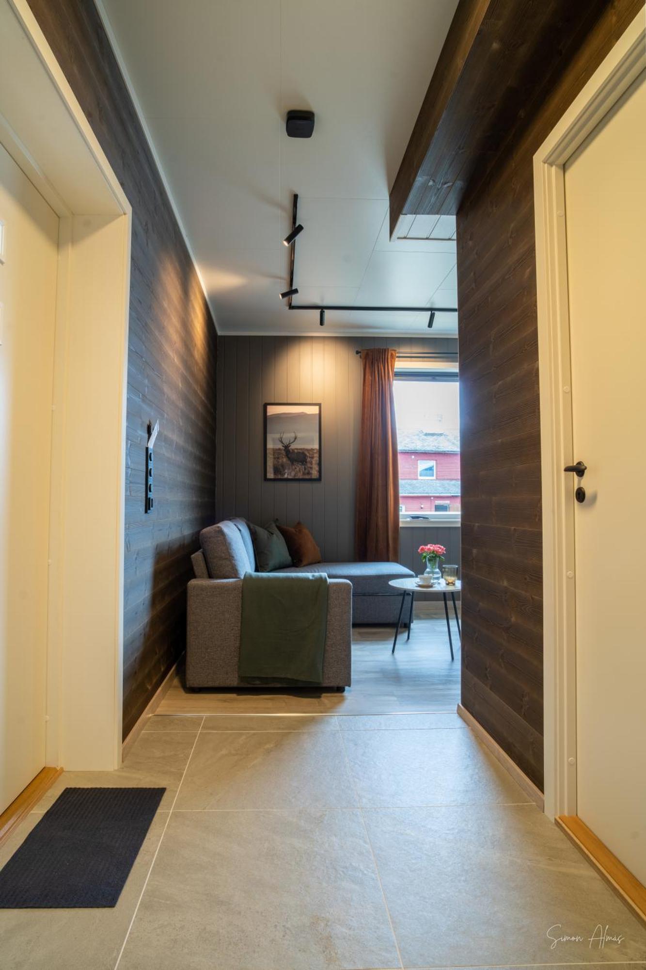 Alpan Apartments, Lyngenfjord Olderdalen المظهر الخارجي الصورة